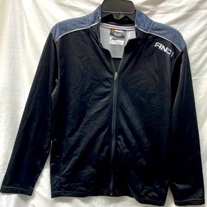 And1 zip front nylon jacket men sz S